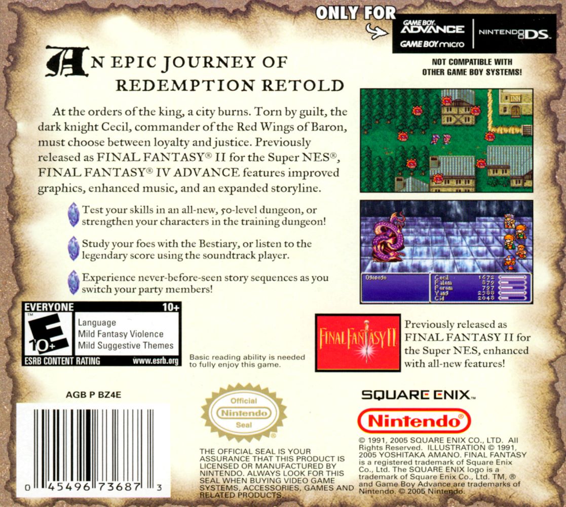 Final Fantasy IV Advance