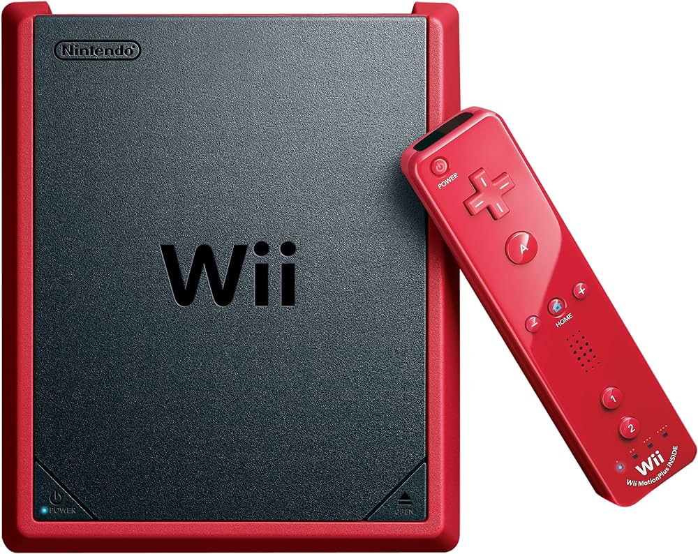 Nintendo Wii Mini Console - Red / Black | Wii | CaveGamers