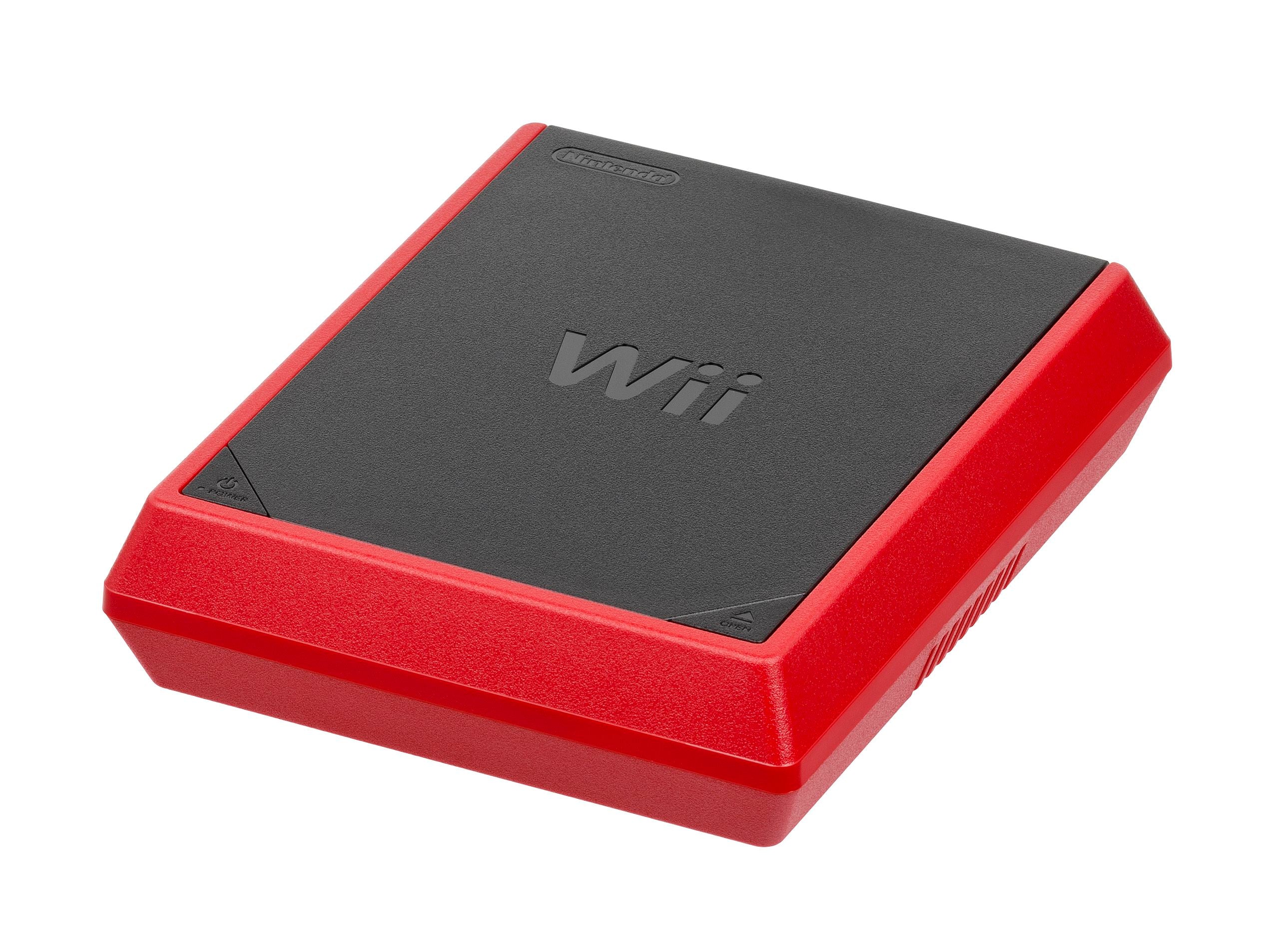 Nintendo Wii Mini Console - Red / Black - Video Game System - Used - CaveGamers - Image 2