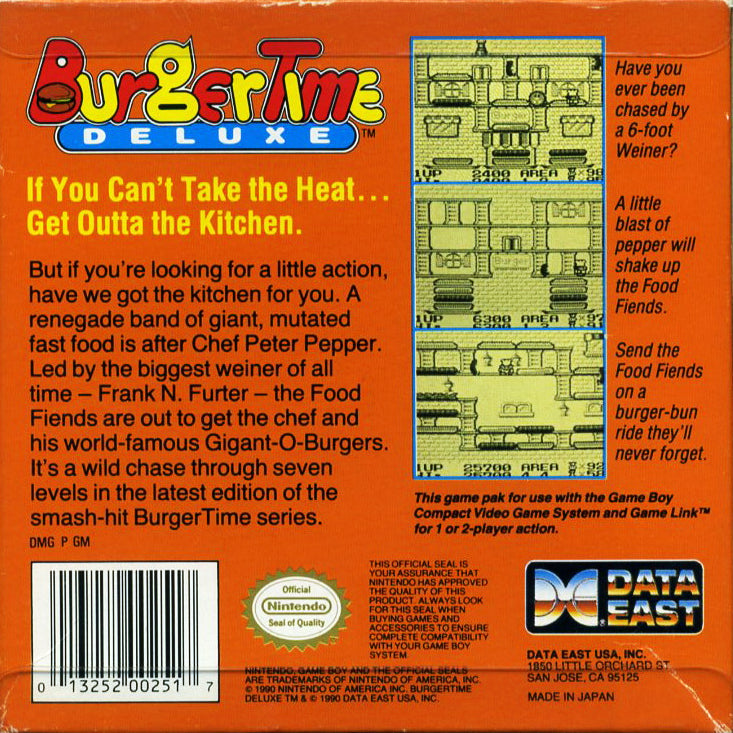BurgerTime Deluxe