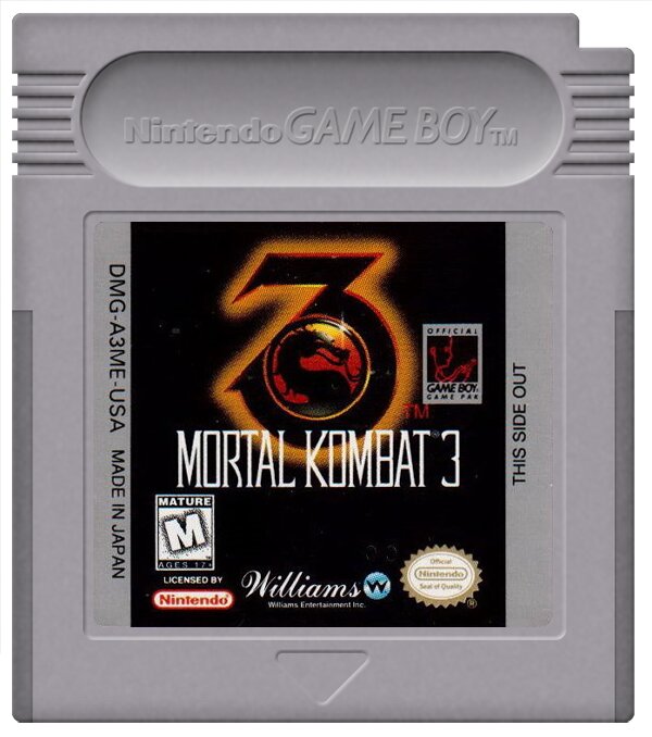 Mortal Kombat 3 Game Boy - Video Game - Used - CaveGamers - Image 3