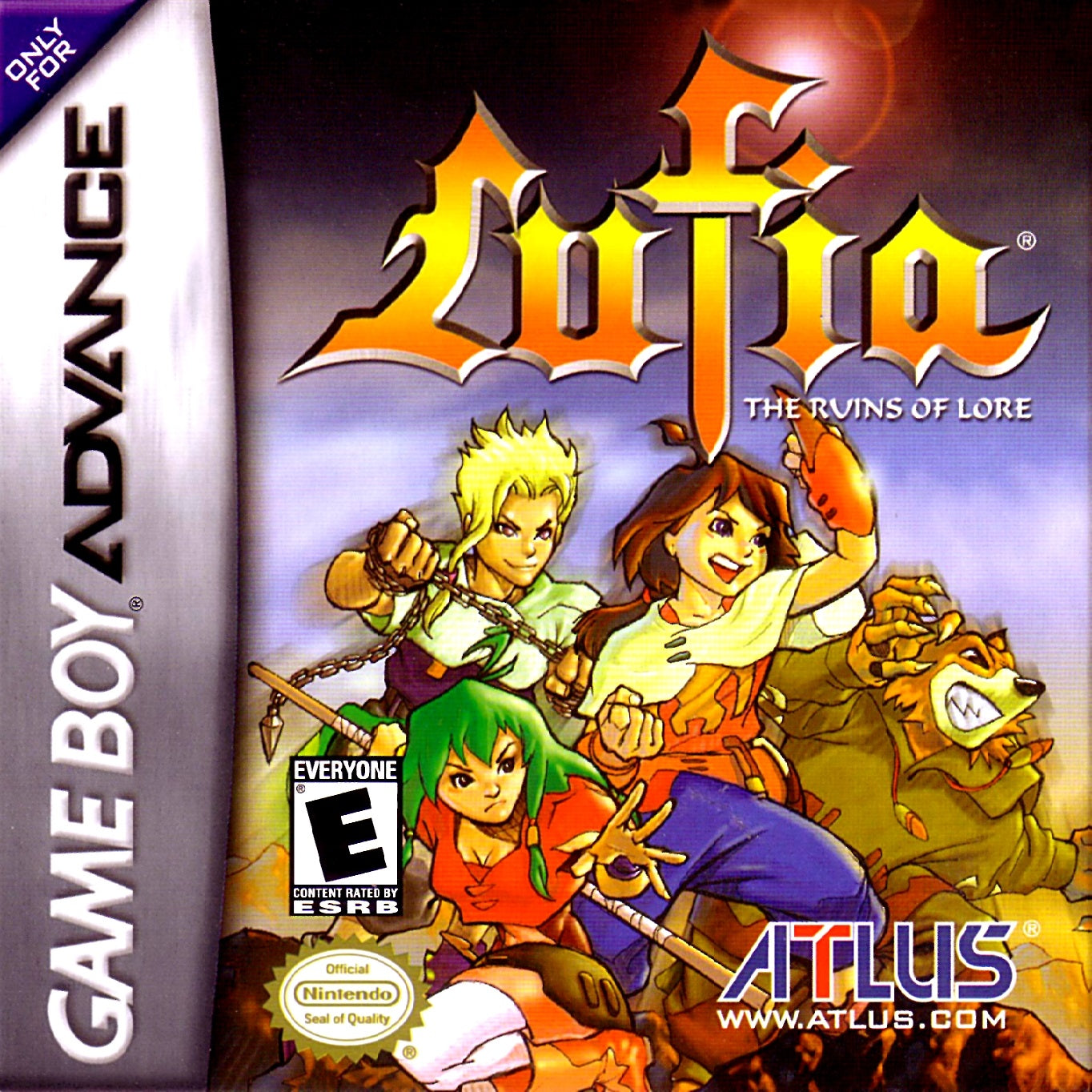 Lufia: The Ruins of Lore Game Boy Advance - Video Game - Used - CaveGamers