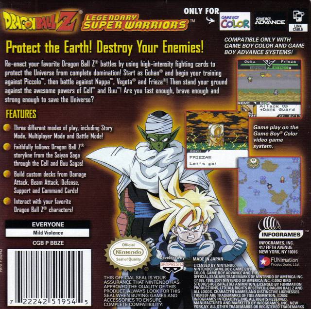 Dragon Ball Z: Legendary Super Warriors