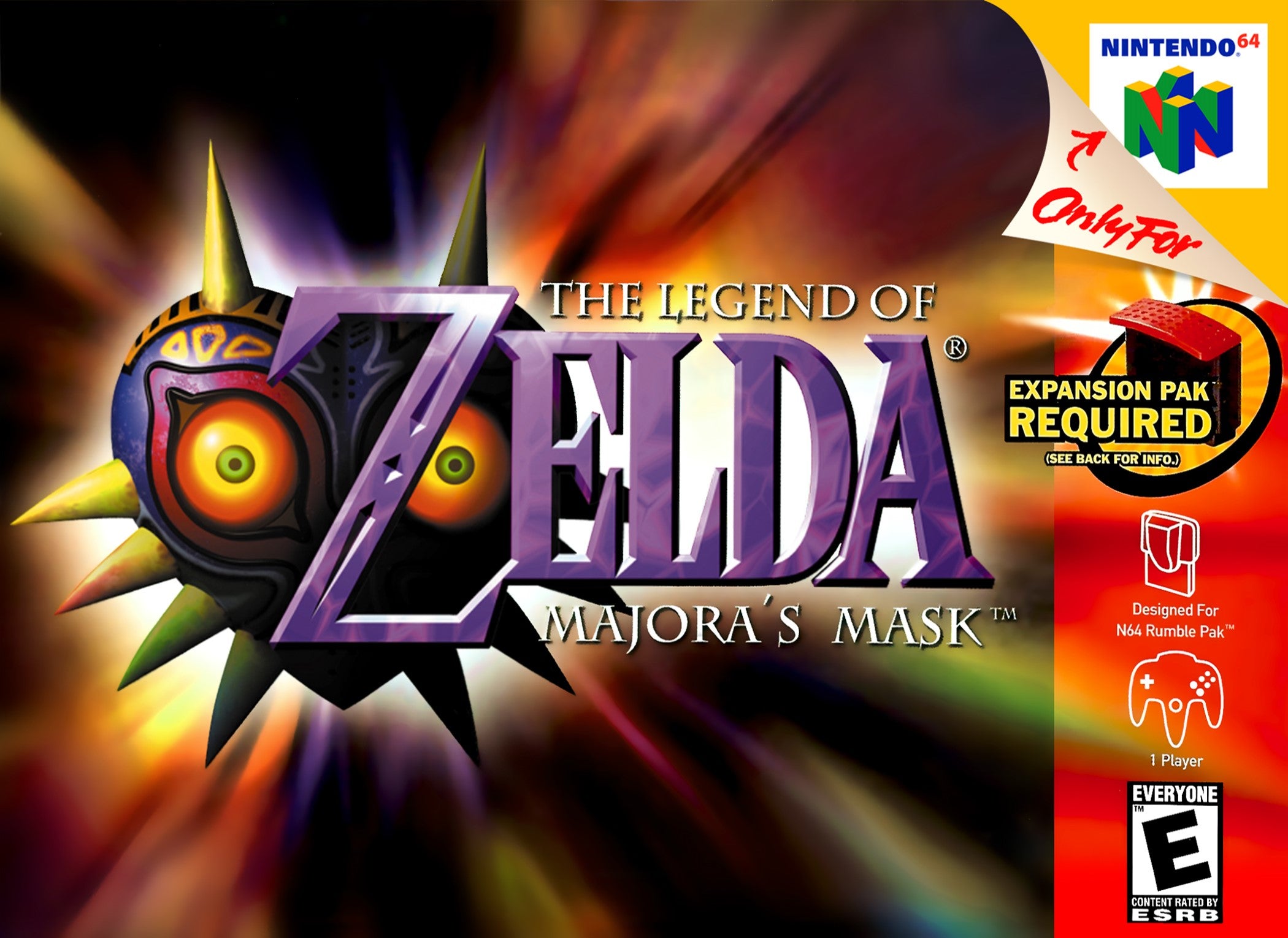 The Legend of Zelda: Majora's Mask N64 - Video Game - Used - CaveGamers