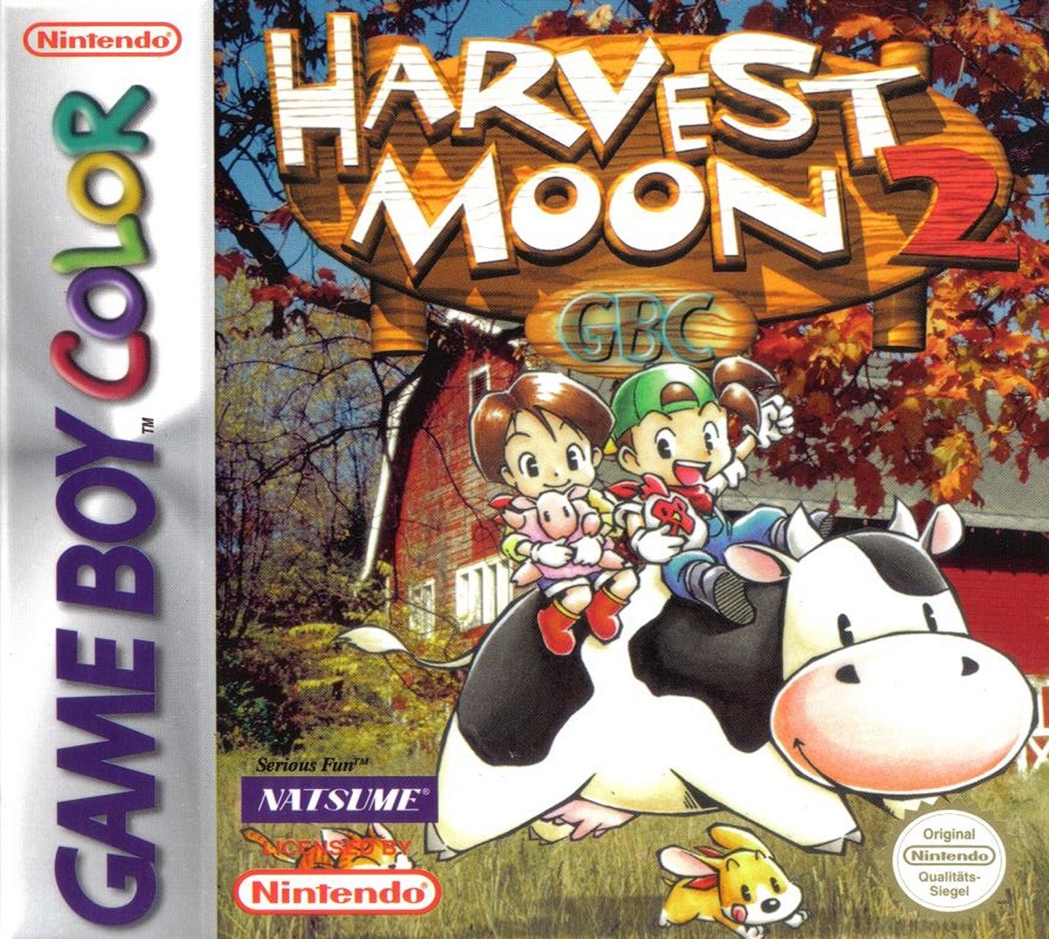 Harvest Moon 2 Game Boy Color - Video Game - Used - CaveGamers