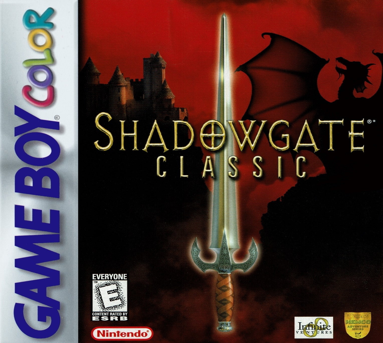 Shadowgate Classic Game Boy Color - Video Game - Used - CaveGamers