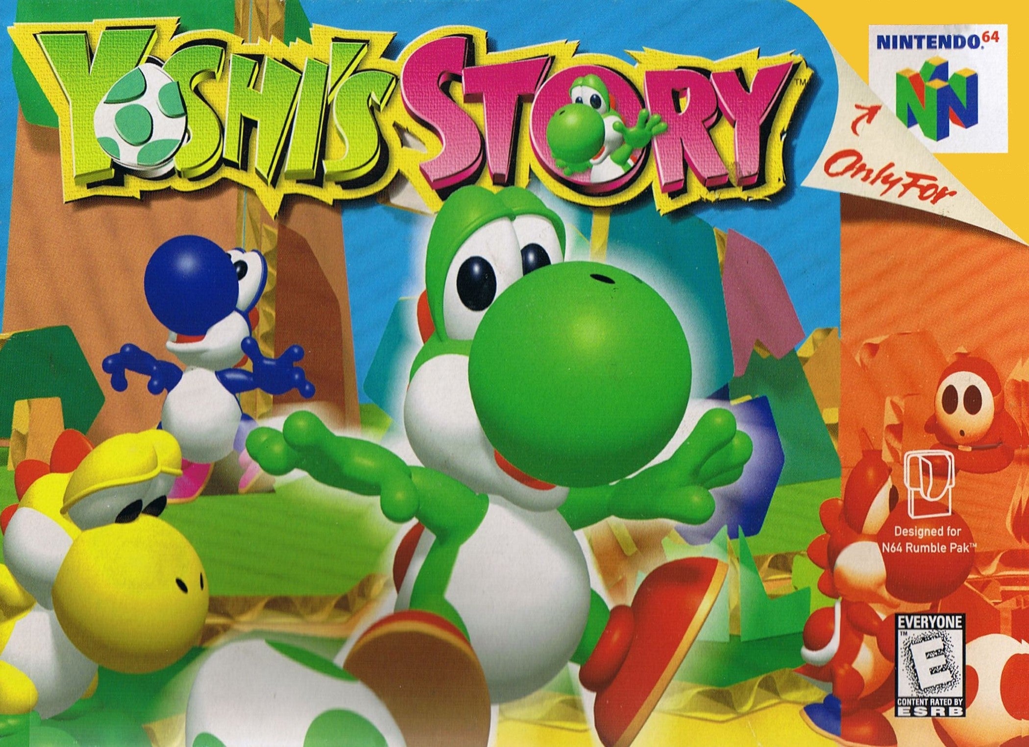Yoshi's Story N64 - Video Game - Used - CaveGamers