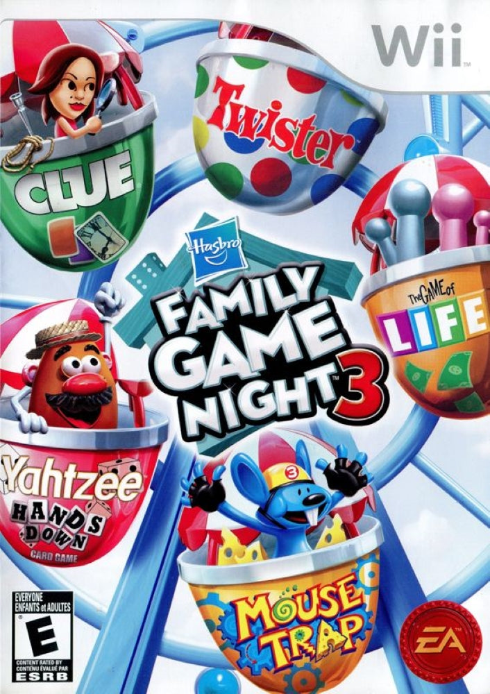 Family Game Night 3 Wii - Video Game - Used - CaveGamers