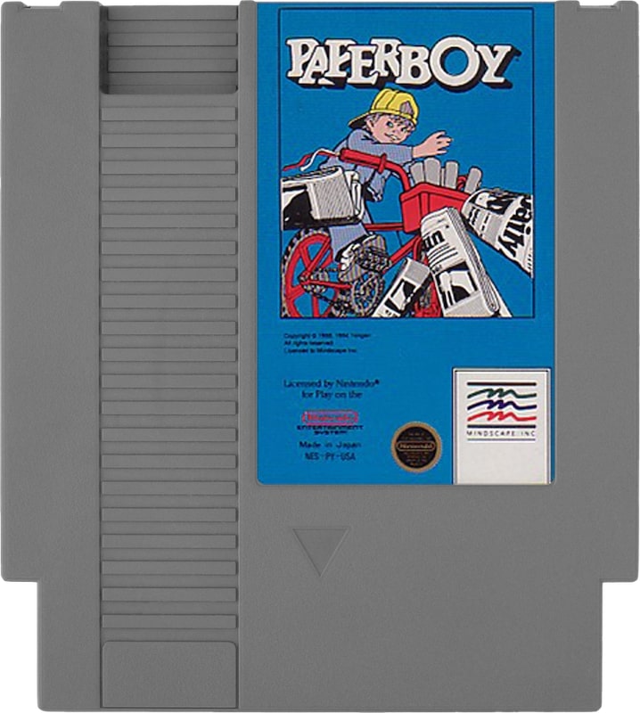 Paperboy NES - Video Game - Used - CaveGamers - Image 3