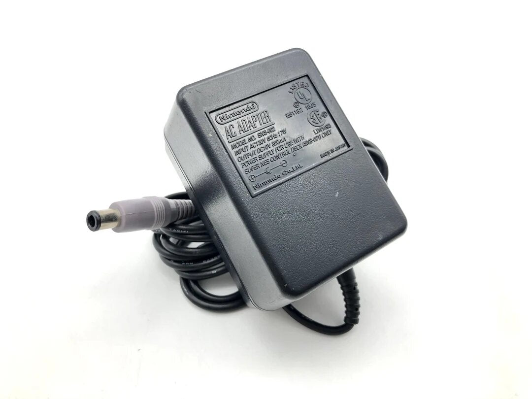 Super Nintendo AC Power Supply Adapter SNES - Video Game Accessory - Used - CaveGamers