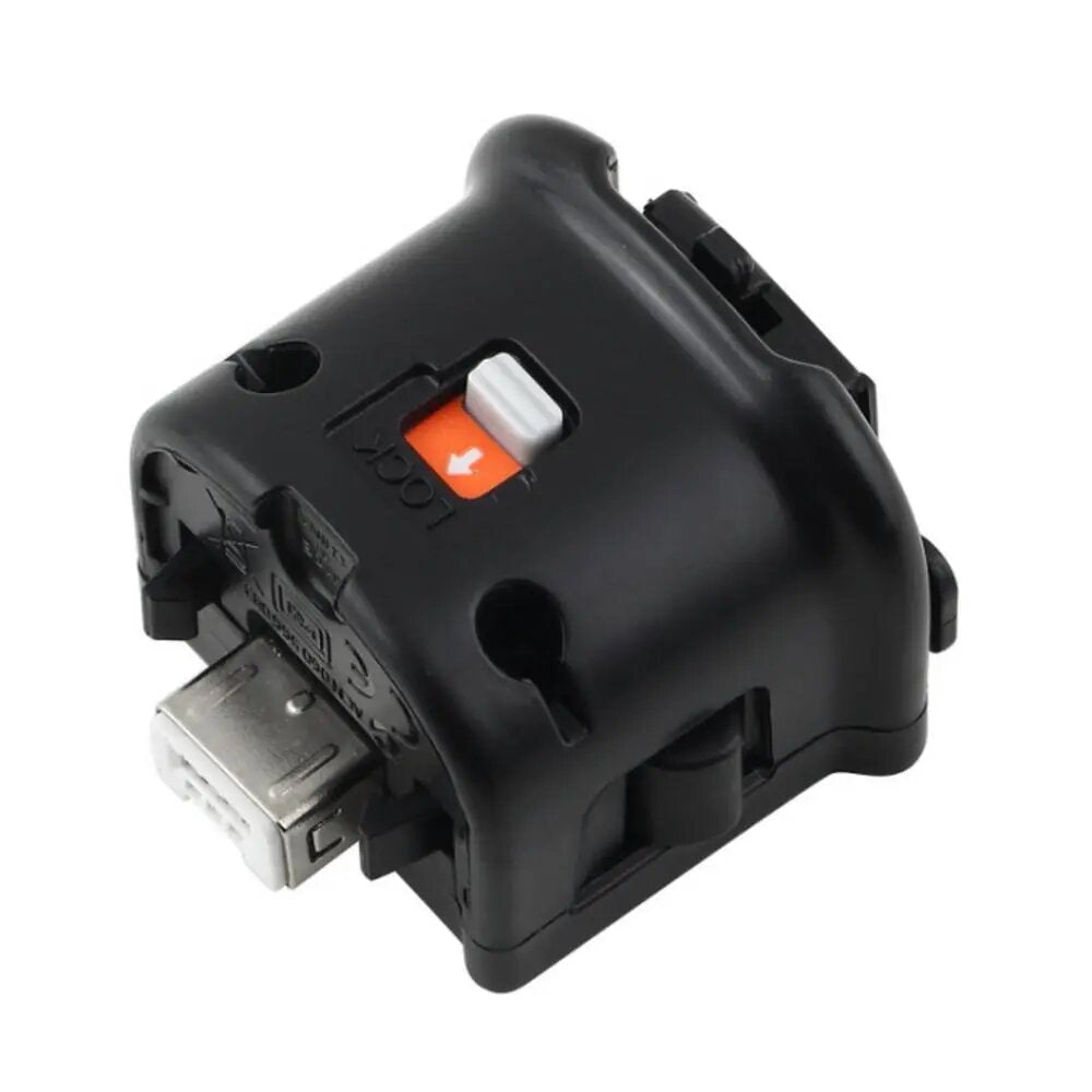 Wii MotionPlus Attachment - Black - Video Game Accessory - Used - CaveGamers