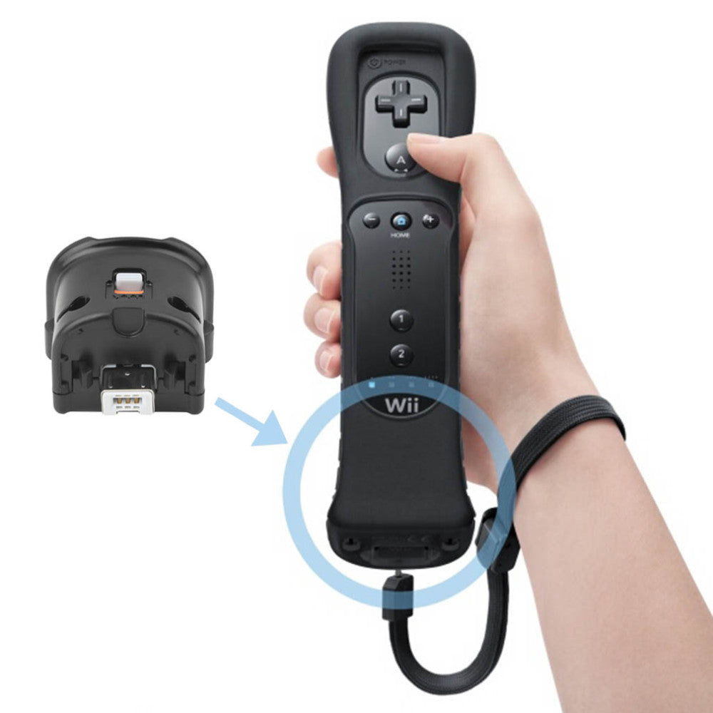 Wii MotionPlus Attachment - Black - Video Game Accessory - Used - CaveGamers - Image 2