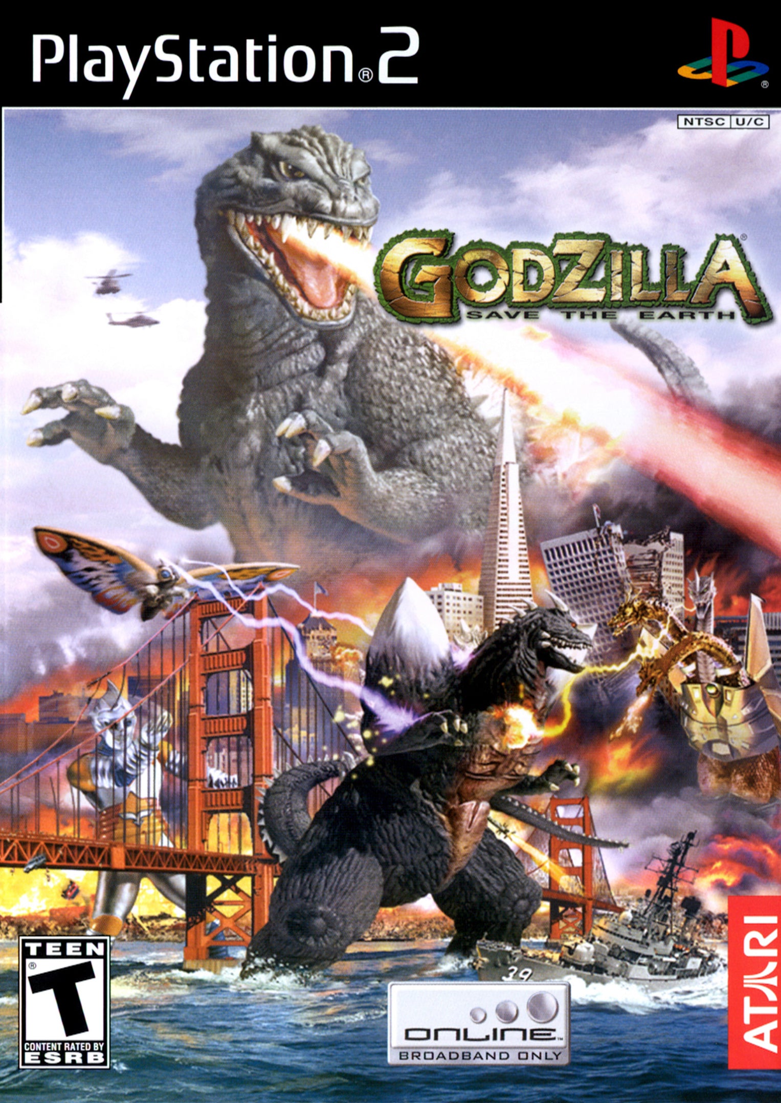 Godzilla: Save The Earth PS2 - Video Game - Used - CaveGamers