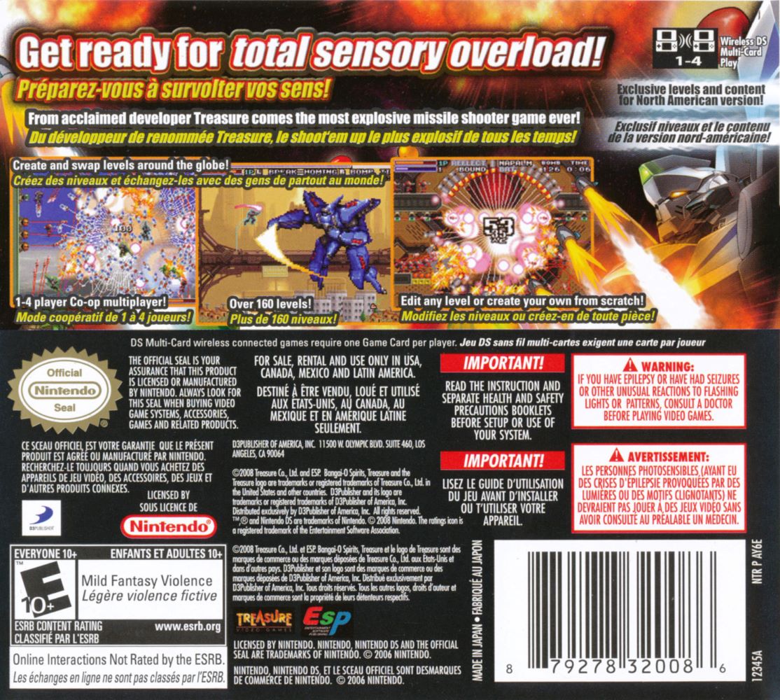 Bangai O Spirits DS - Video Game - Used - CaveGamers - Image 2