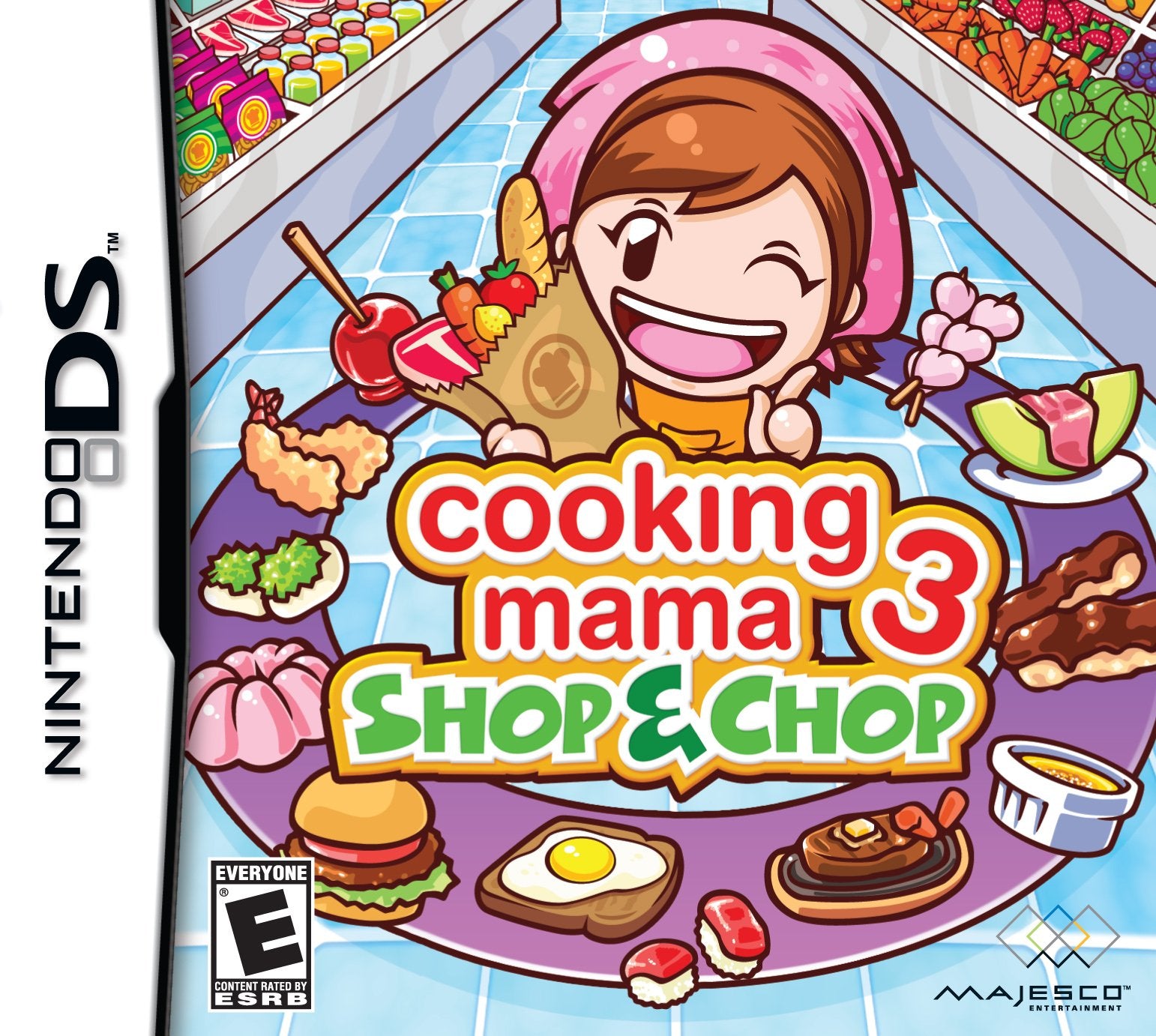 Cooking Mama 3: Shop & Chop DS - Video Game - Used - CaveGamers
