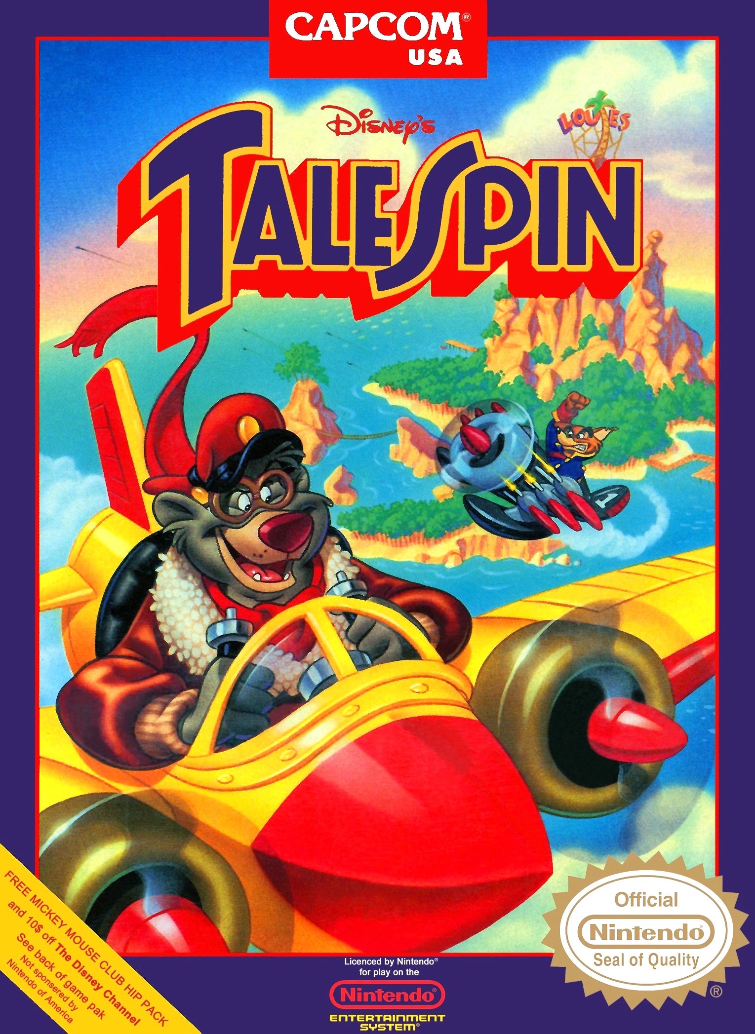 Tale Spin NES - Video Game - Used - CaveGamers