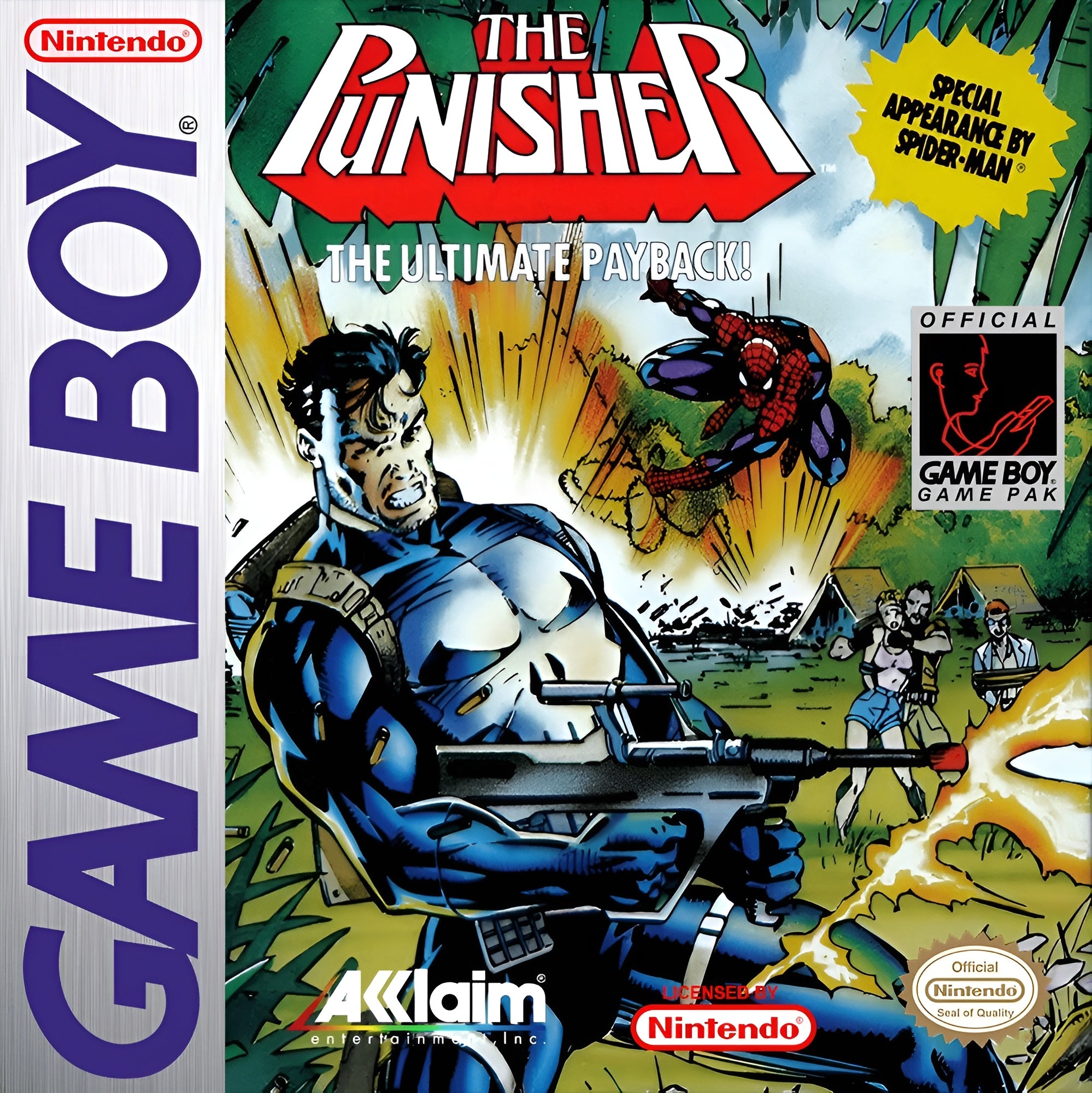 The Punisher Game Boy - Video Game - Used - CaveGamers