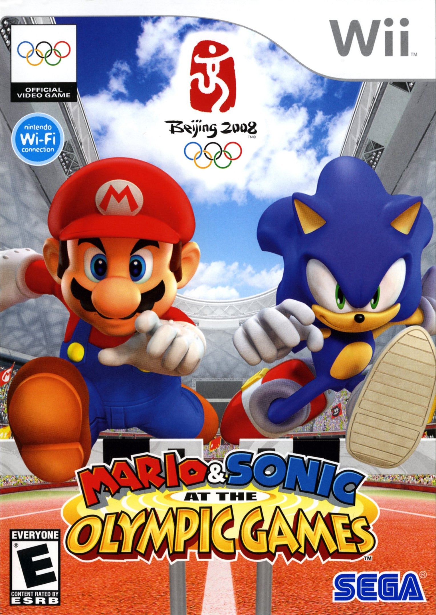 Mario & Sonic at the Olympic Games - Beijing 2008 Wii - Video Game - Used - CaveGamers