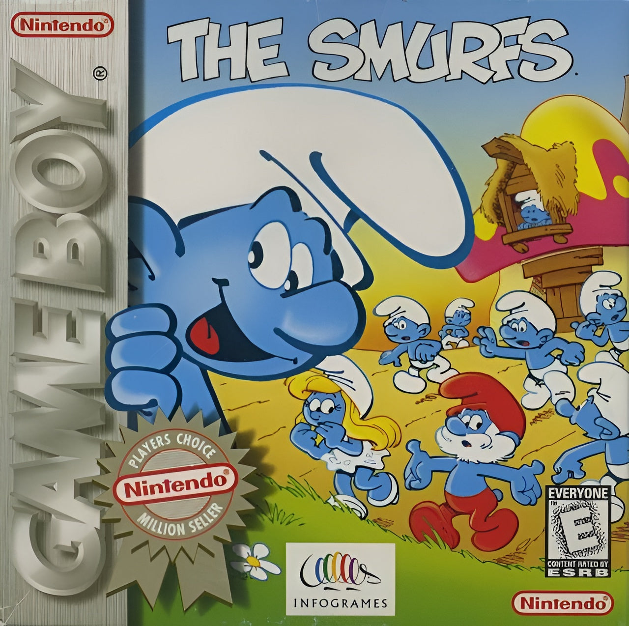 The Smurfs Game Boy - Video Game - Used - CaveGamers