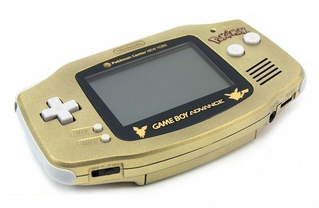 Game Boy Advance - Pokemon Center Gold - Video Game System - Used - CaveGamers