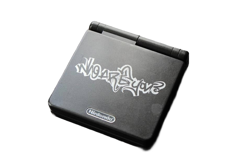 Game Boy Advance SP - Who Are You? Edition - Video Game System - Used - CaveGamers