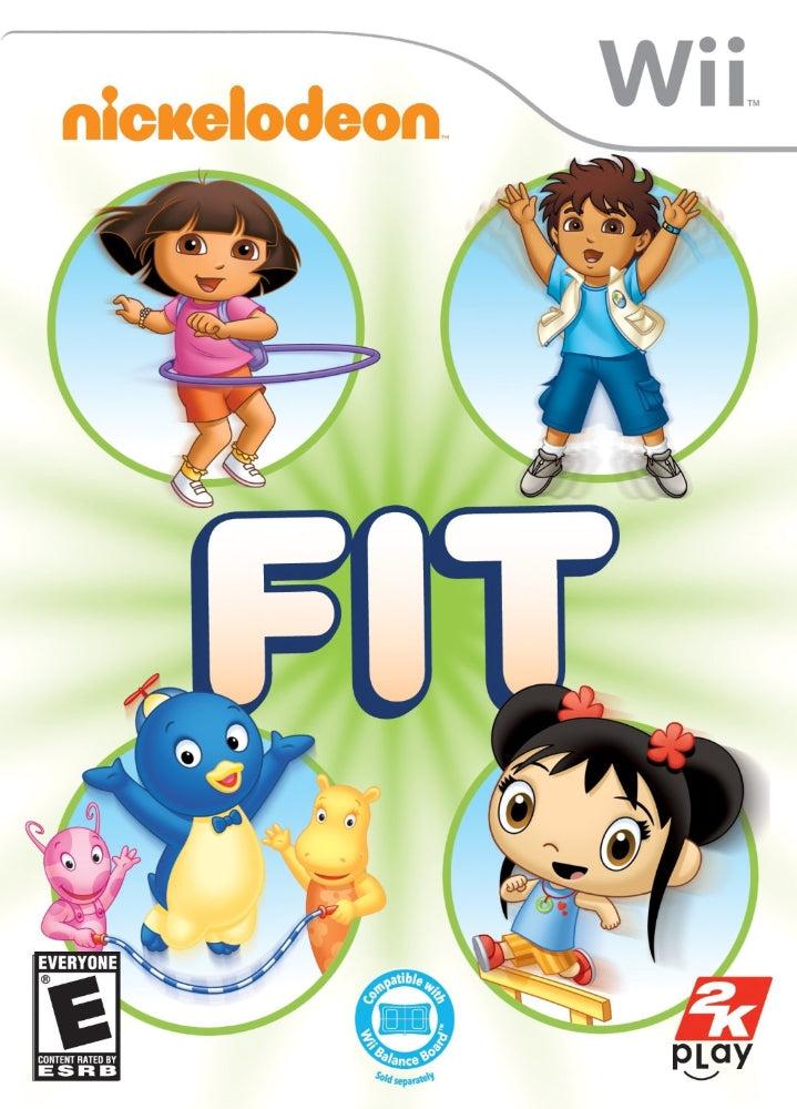 Nickelodeon Fit Wii - Video Game - Used - CaveGamers