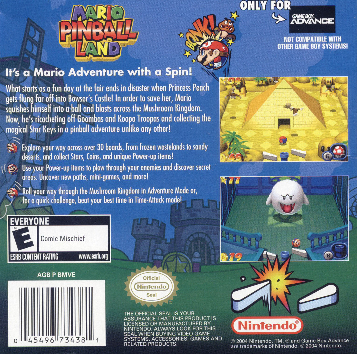 Mario Pinball Land