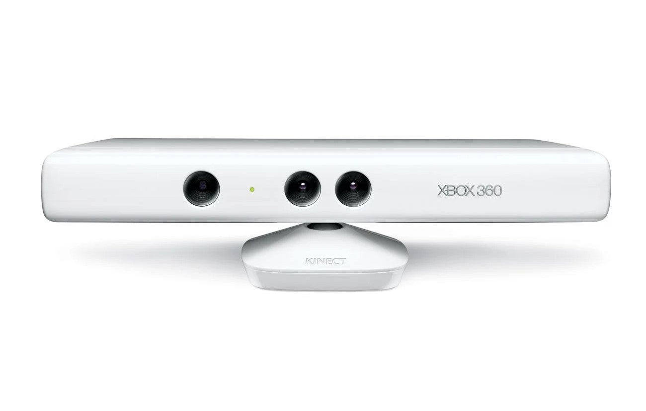 Xbox 360 Kinect Sensor - White - Video Game Accessory - Used - CaveGamers