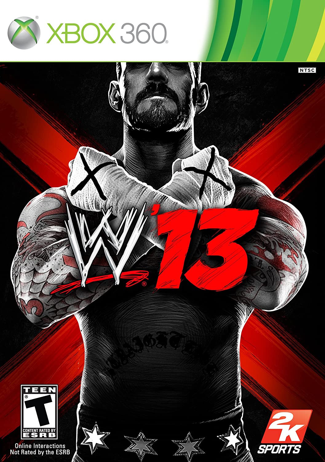WWE '13 Xbox 360 - Video Game - Used - CaveGamers