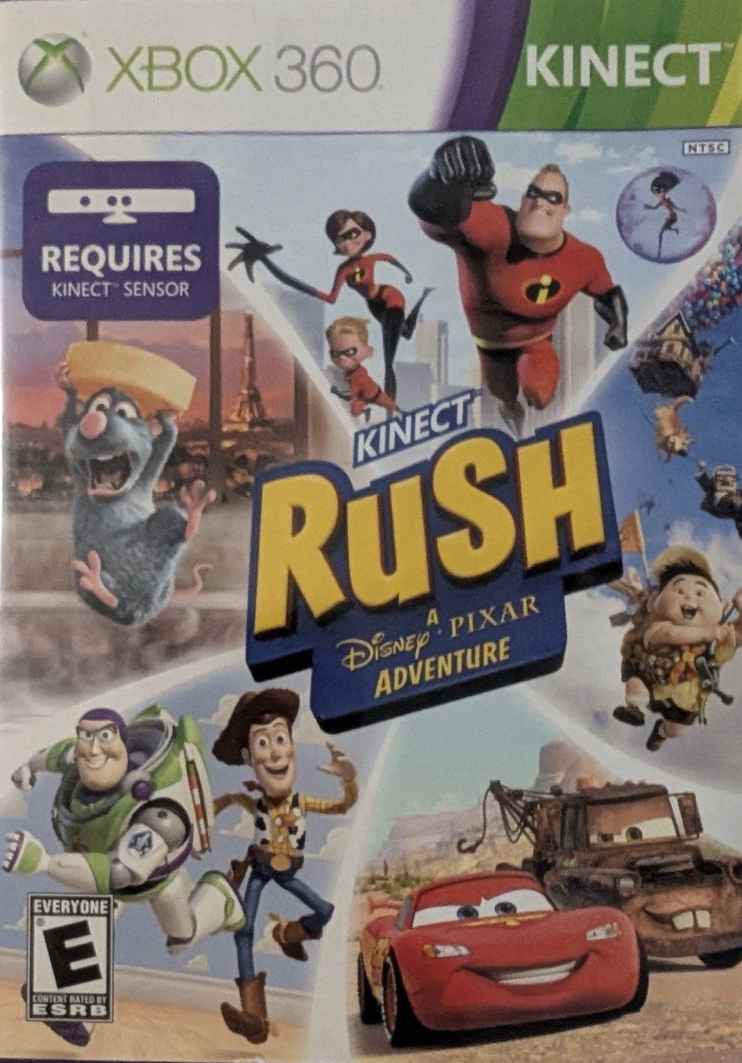 Kinect Rush: A Disney Pixar Adventure Xbox 360 - Video Game - Used - CaveGamers