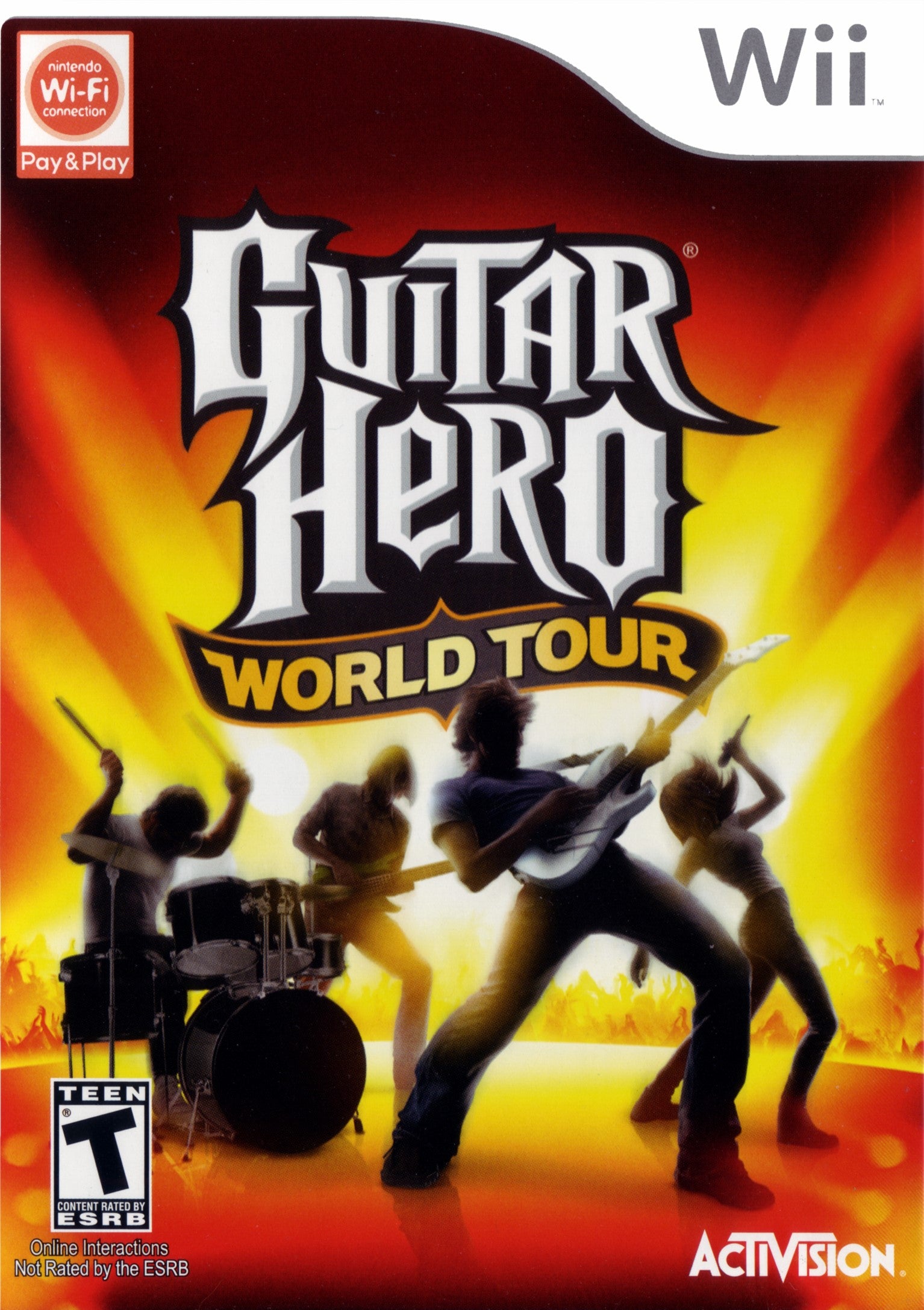 Guitar Hero World Tour Wii - Video Game - Used - CaveGamers