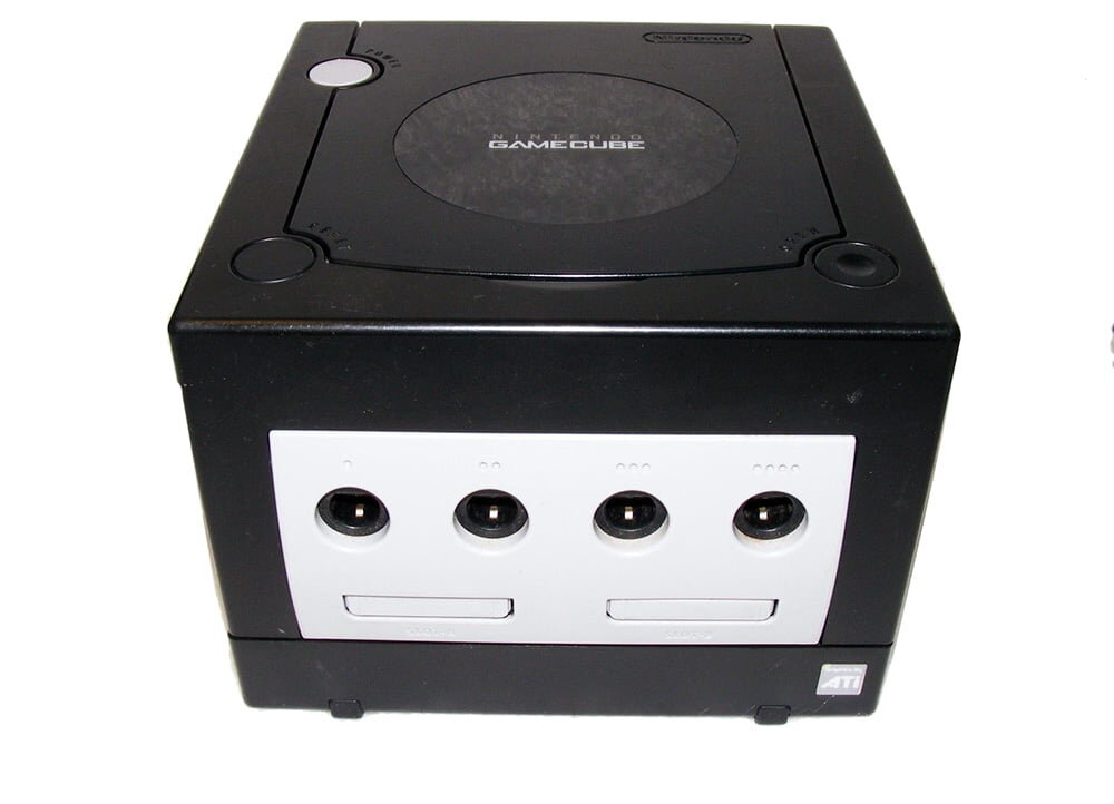 Nintendo GameCube Console - Jet Black - Video Game System - Used - CaveGamers - Image 2