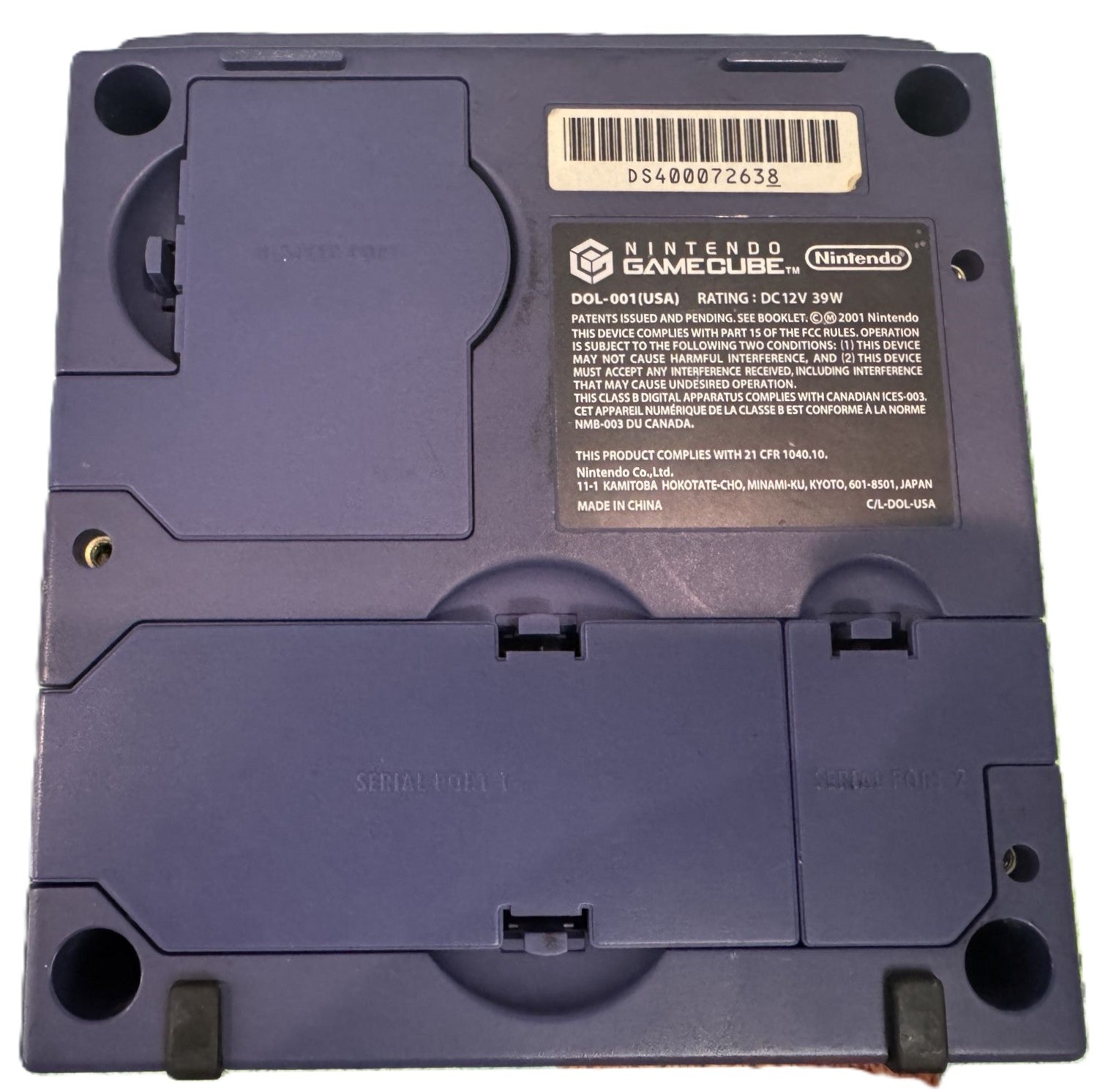 Nintendo GameCube Console - Indigo Purple - Video Game System - Used - CaveGamers - Image 3