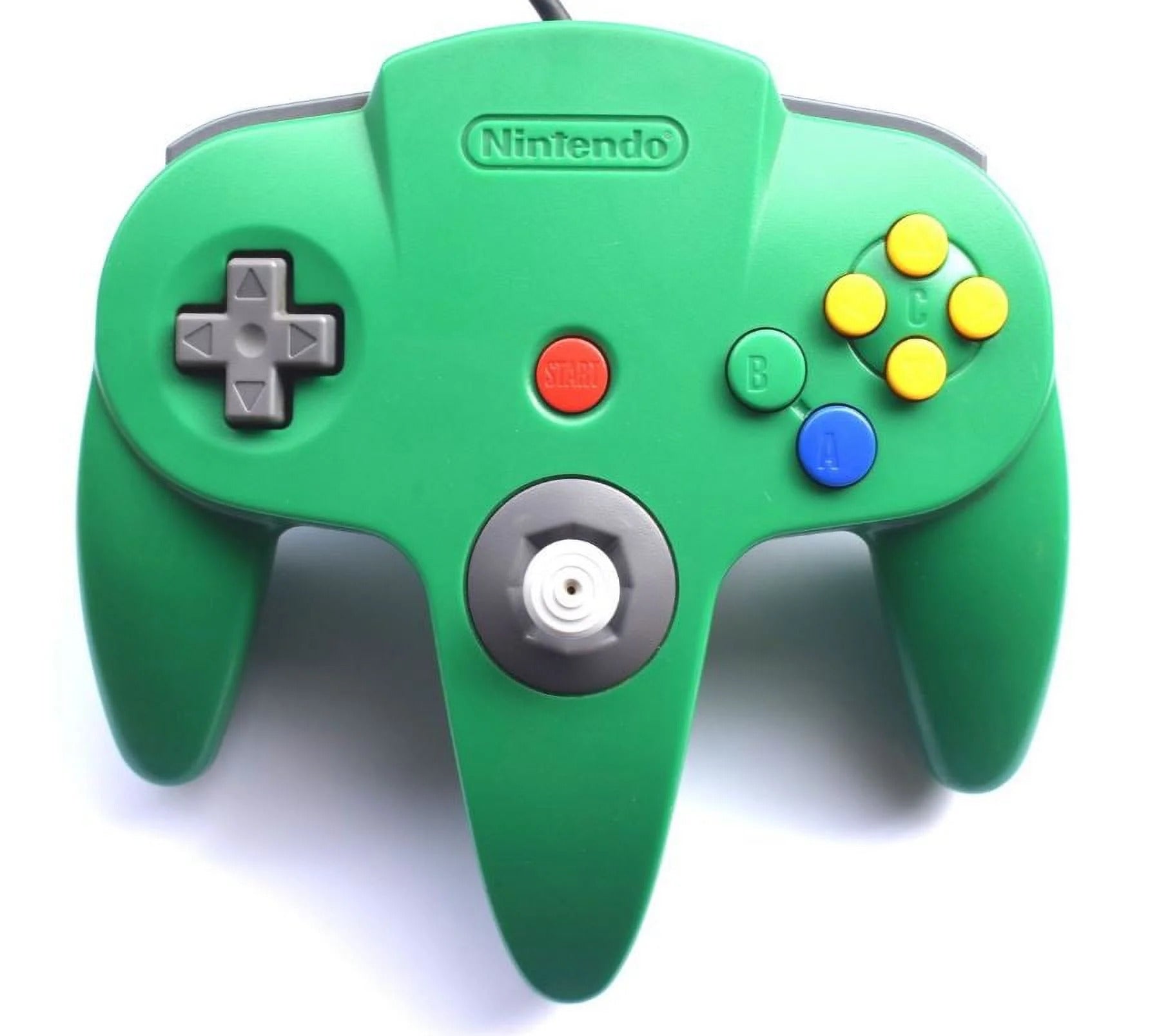 Nintendo 64 Controller - Green N64 - Video Game Accessory - Used - CaveGamers