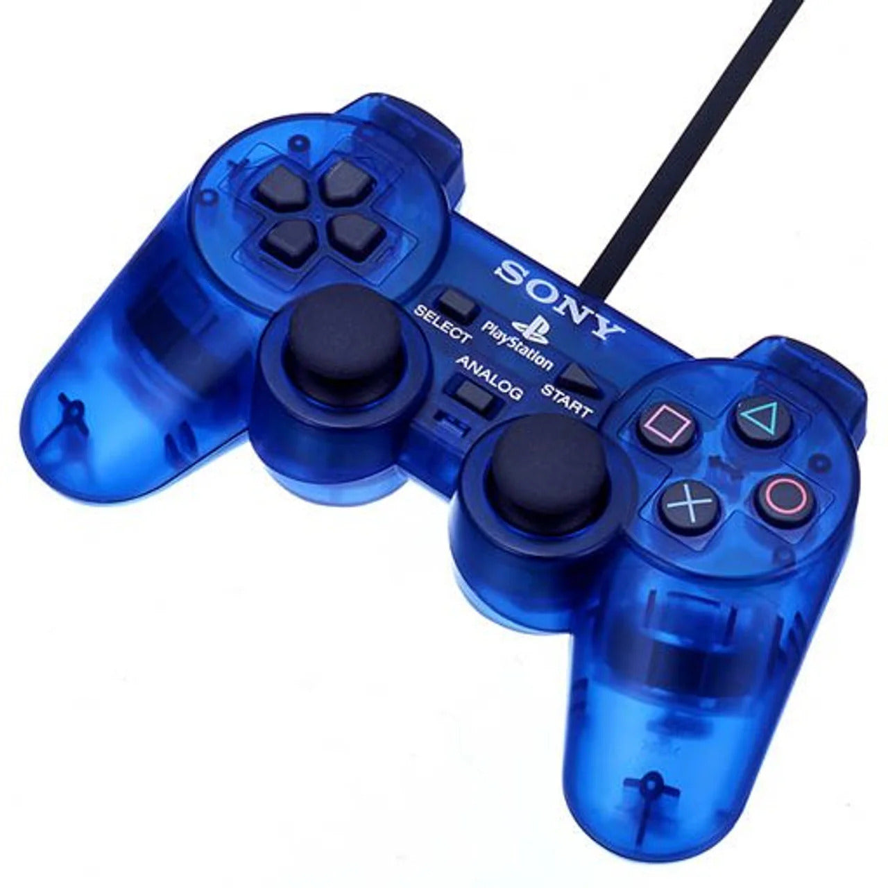 Playstation 2 Dualshock 2 Controller - Ocean Blue PS2 - Video Game Accessory - Used - CaveGamers - Image 2