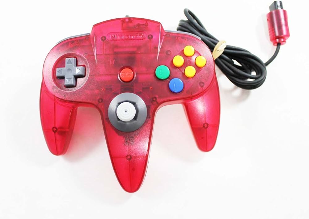 Nintendo 64 Controller - Watermelon Red