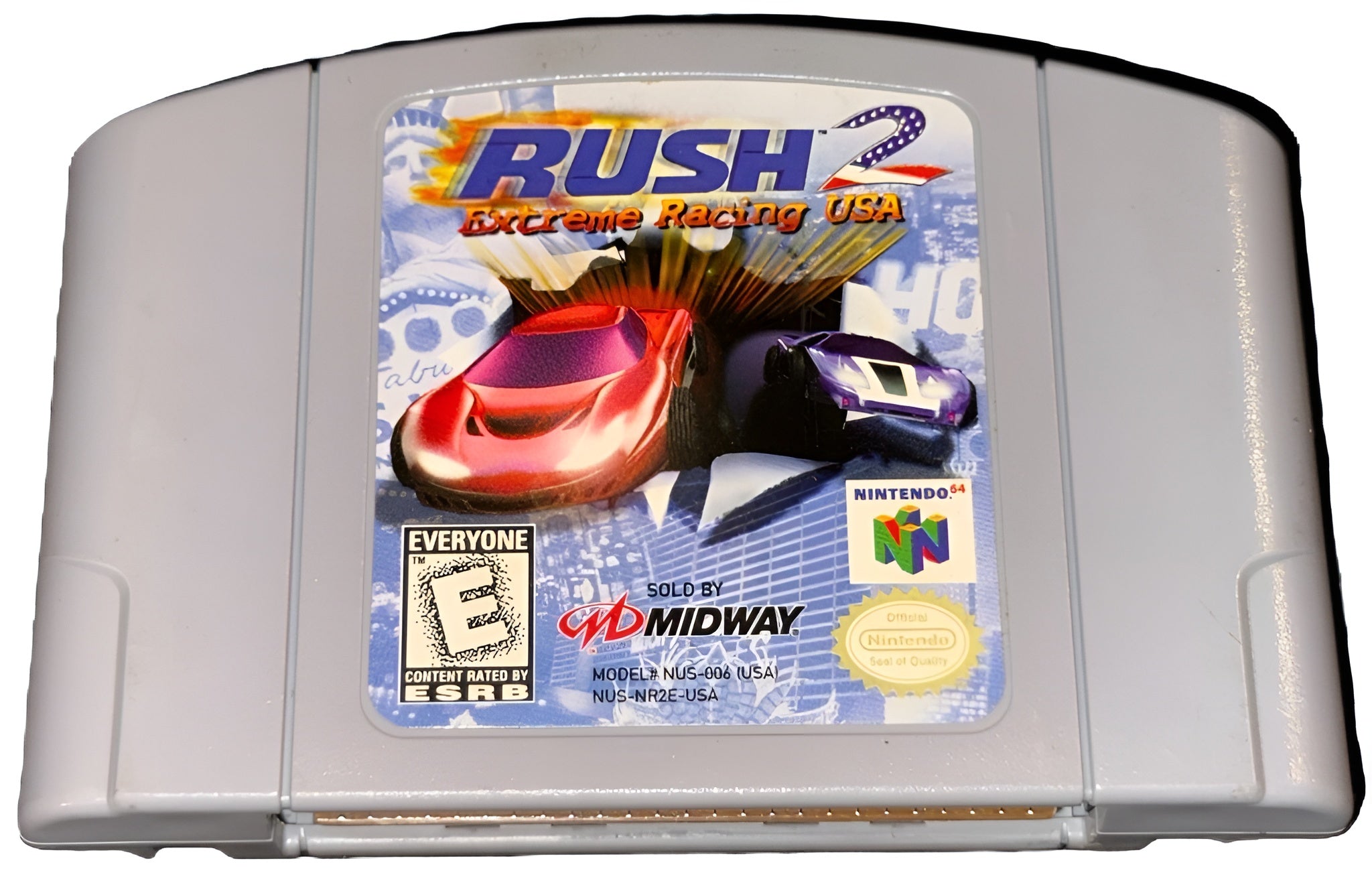 Rush 2 Extreme Racing USA N64 - Video Game - Used - CaveGamers - Image 3