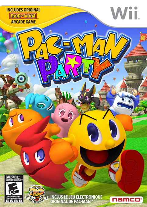 Pac-Man Party Wii - Video Game - Used - CaveGamers
