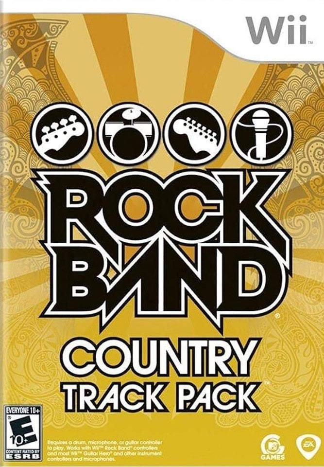 Rock Band: Country Track Pack Wii - Video Game - Used - CaveGamers