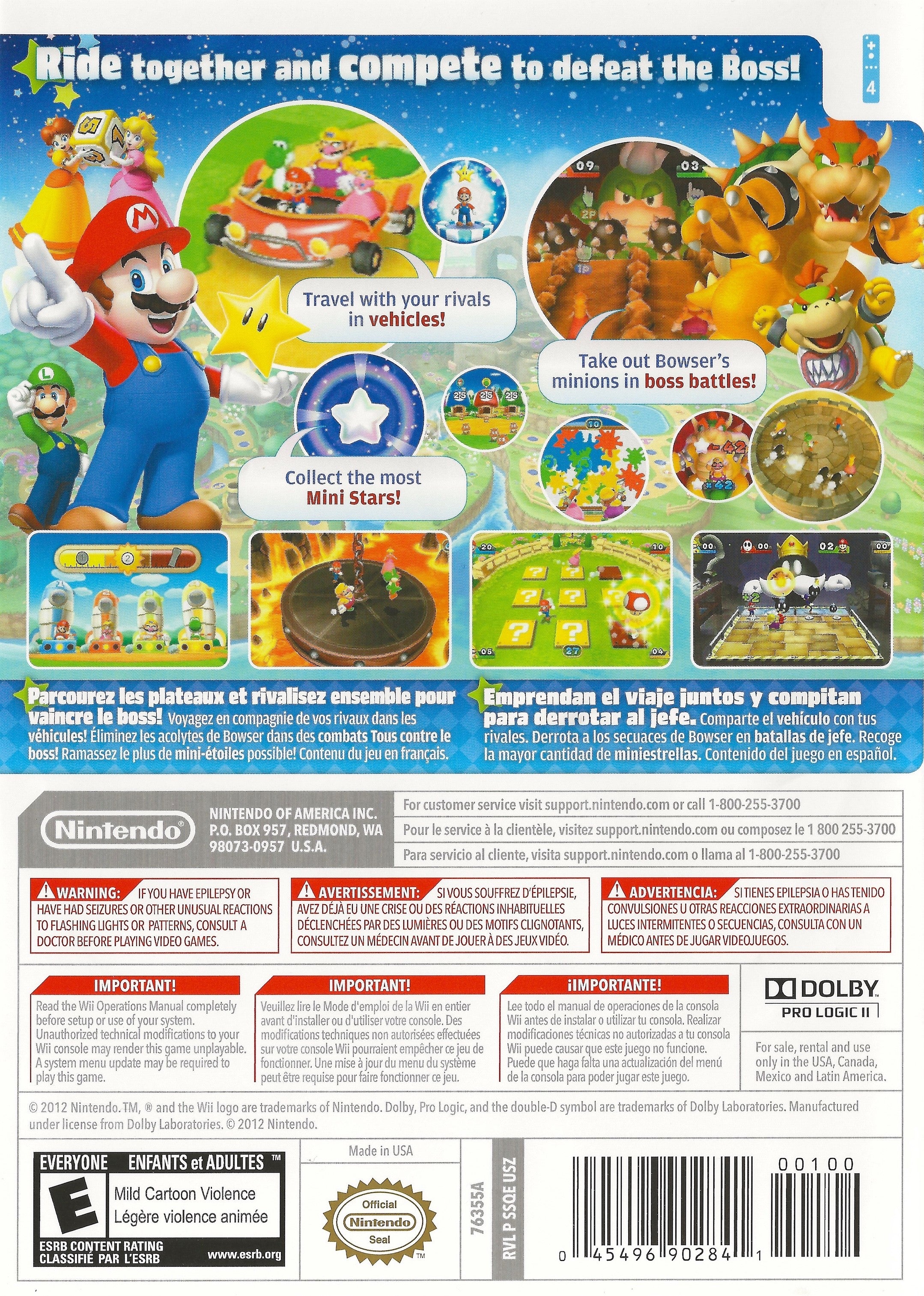 Mario Party 9 Wii - Video Game - Used - CaveGamers - Image 2