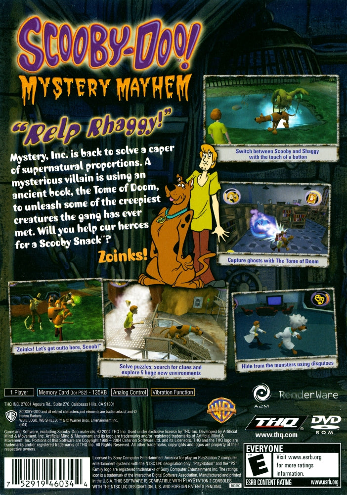 Scooby-Doo: Mystery Mayhem PS2 - Video Game - Used - CaveGamers - Image 2