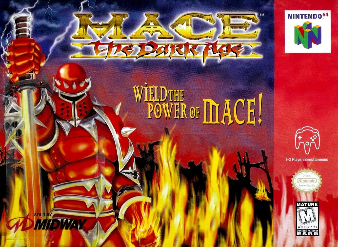 MACE: The Dark Age N64 - Video Game - Used - CaveGamers