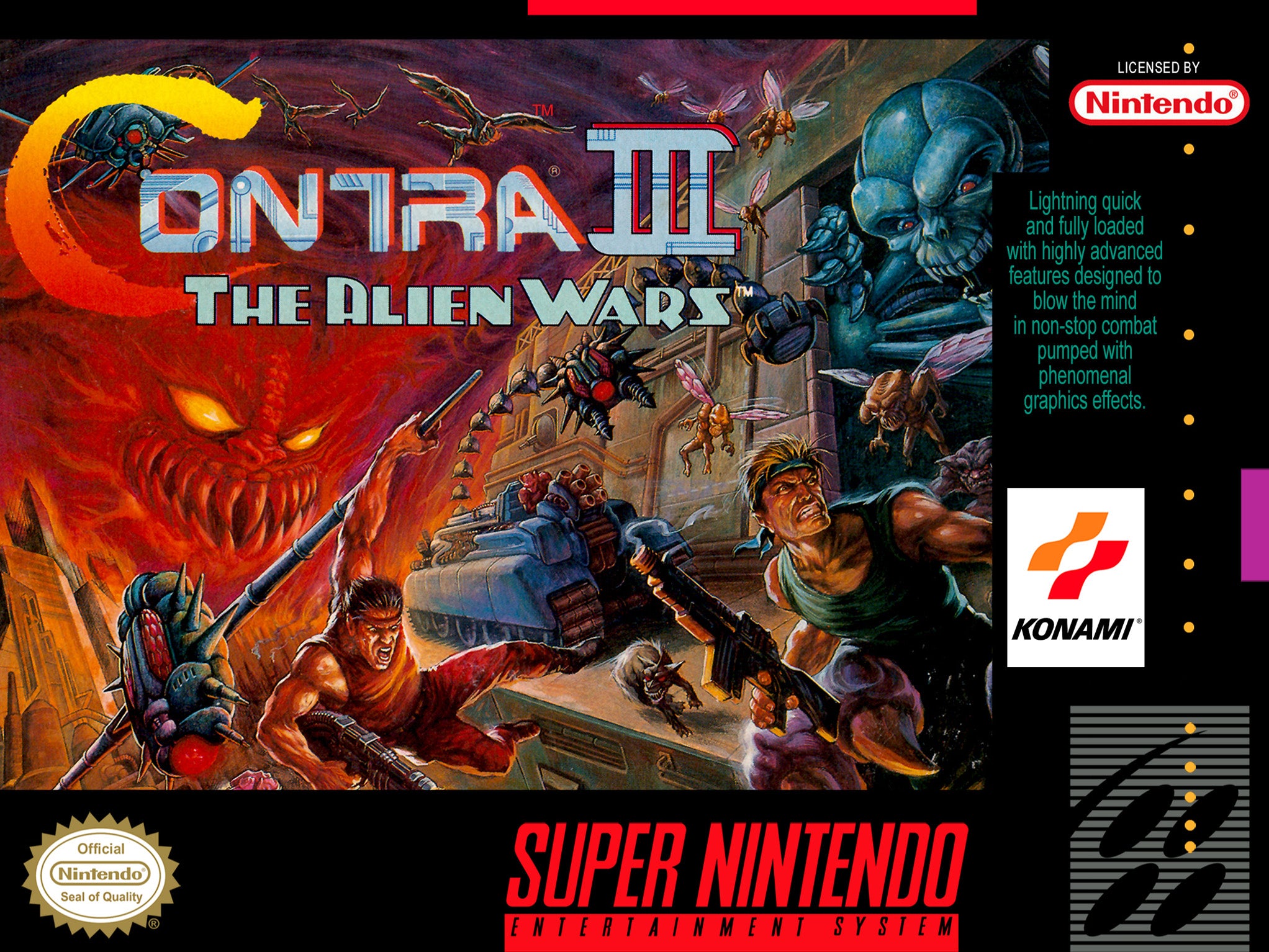 Contra III: The Alien Wars SNES - Video Game - Used - CaveGamers