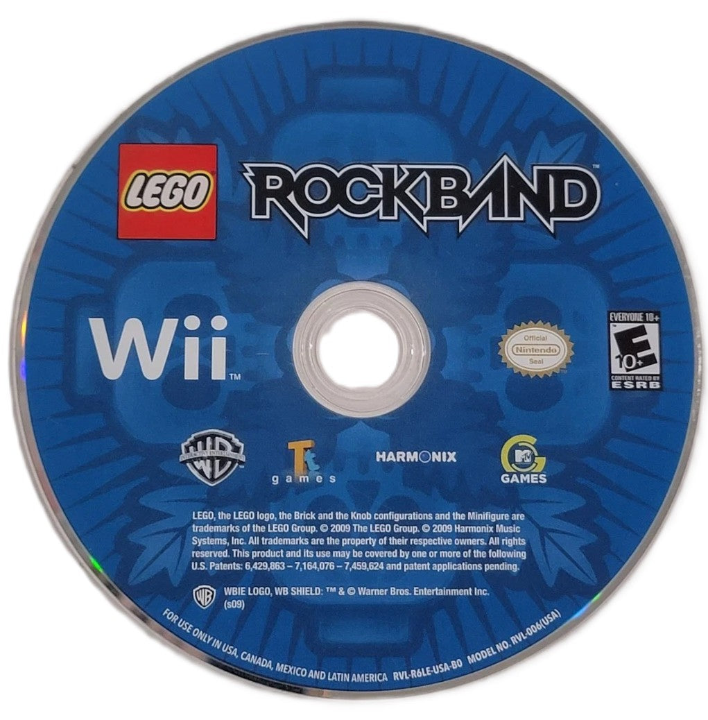 Lego Rock Band Wii - Video Game - Used - CaveGamers - Image 3