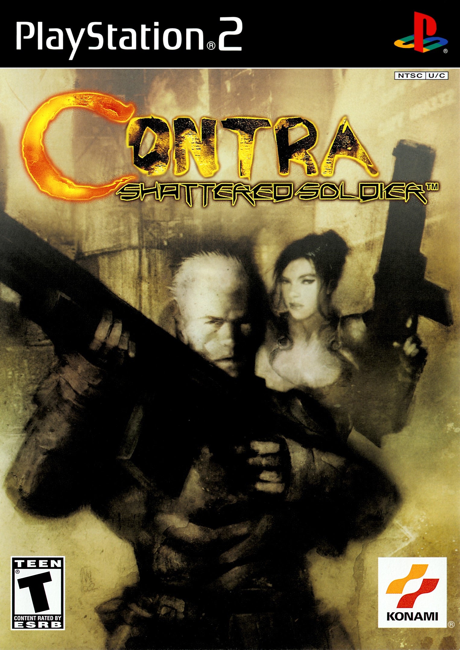 Contra: Shattered Soldier PS2 - Video Game - Used - CaveGamers