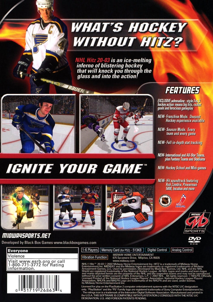 NHL Hitz 2003