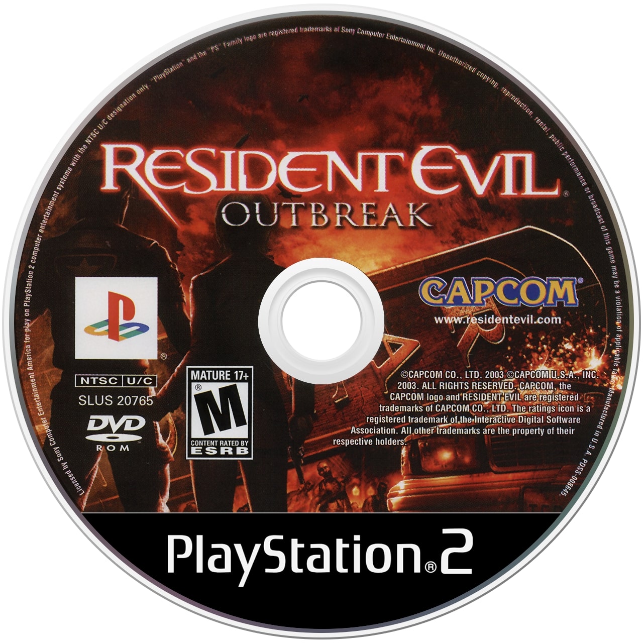 Resident Evil: Outbreak PS2 - Video Game - Used - CaveGamers - Image 3