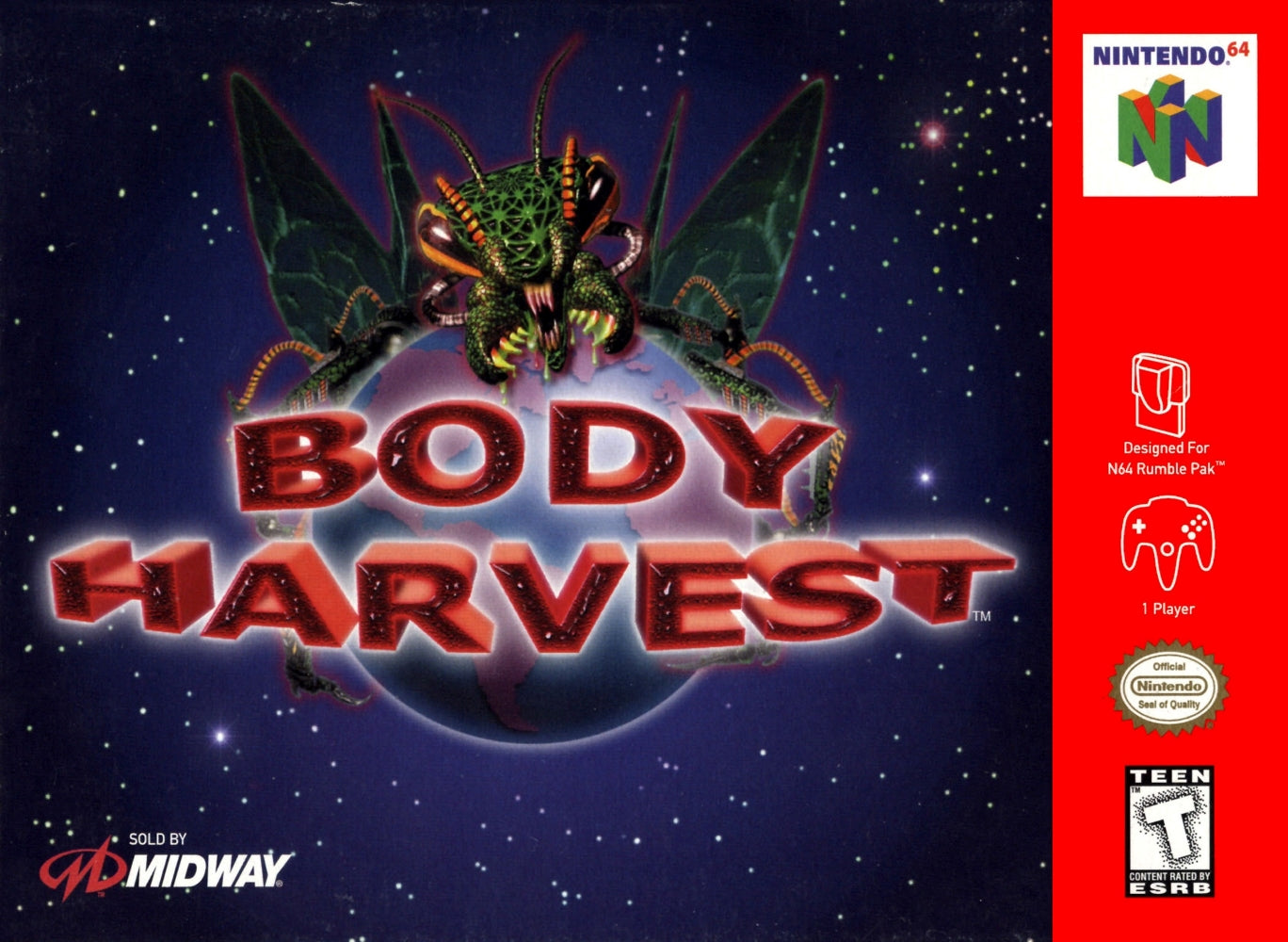 Body Harvest N64 - Video Game - Used - CaveGamers