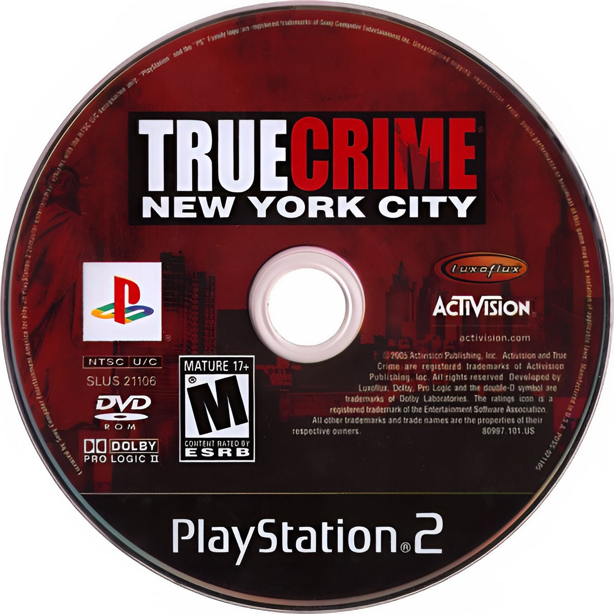 True Crime: New York City PS2 - Video Game - Used - CaveGamers - Image 3