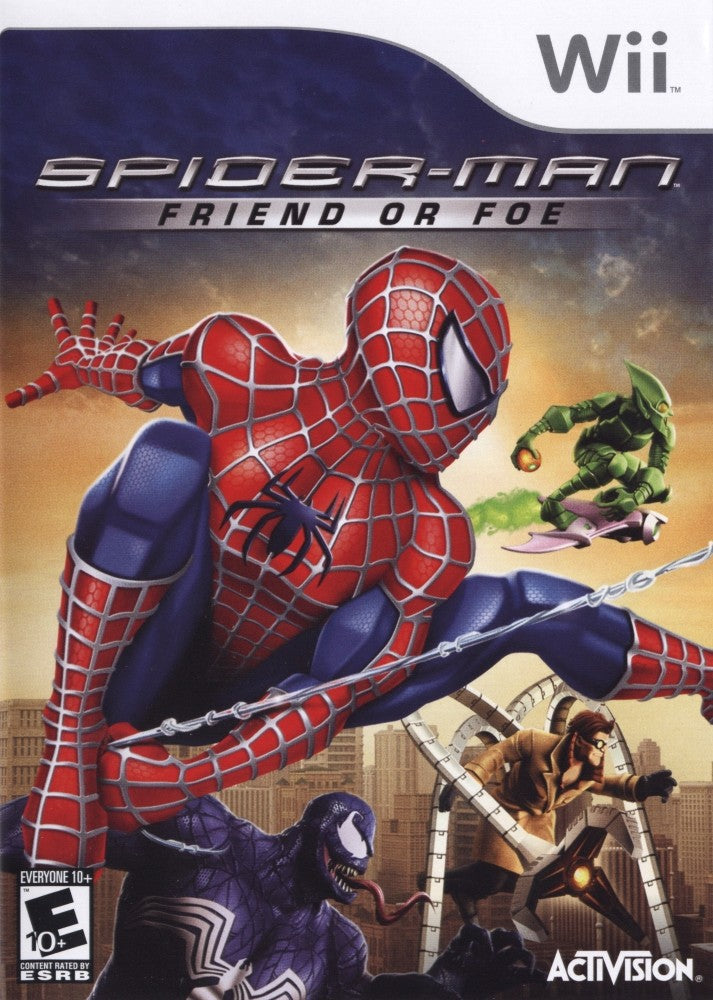 Spider-Man: Friend or Foe Wii - Video Game - Used - CaveGamers